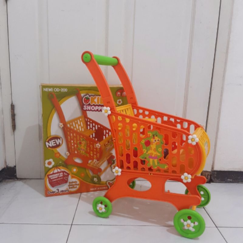 MAINAN ANAK KIDS SHOPPING CART / MAINAN ANAK TROLLY KERANJANG BELANJA
