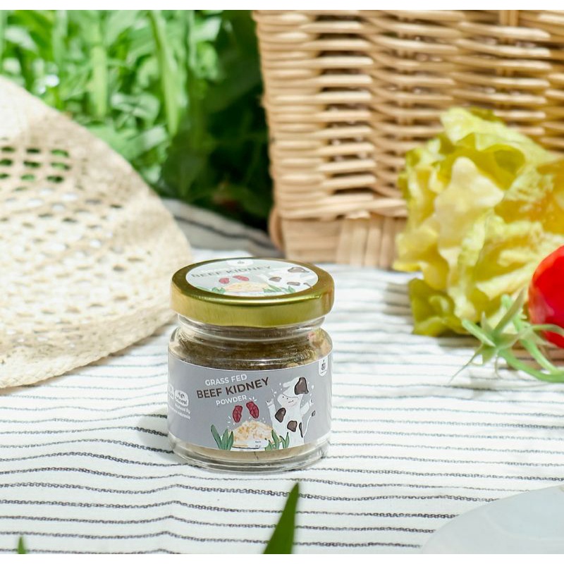 

BEEF KIDNEY POWDER 25 GR/BEEF LIVER POWDER 25 GRAM BY HONESTFARM