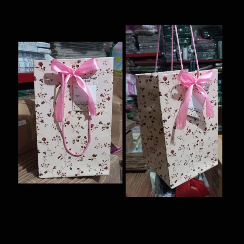 

Paperbag shabby @10pcs free asesoris