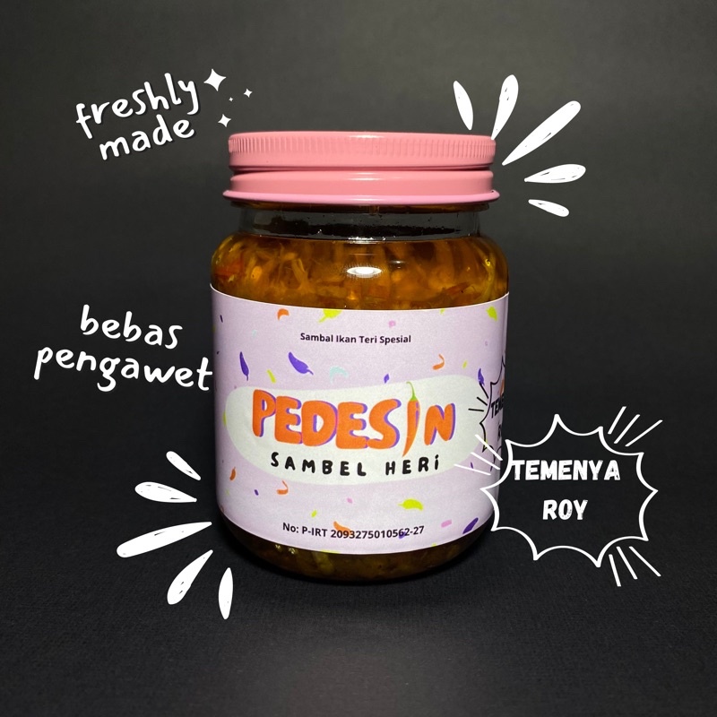 

Pedesin Sambel Heri - Sambel Ikan Teri Spesial
