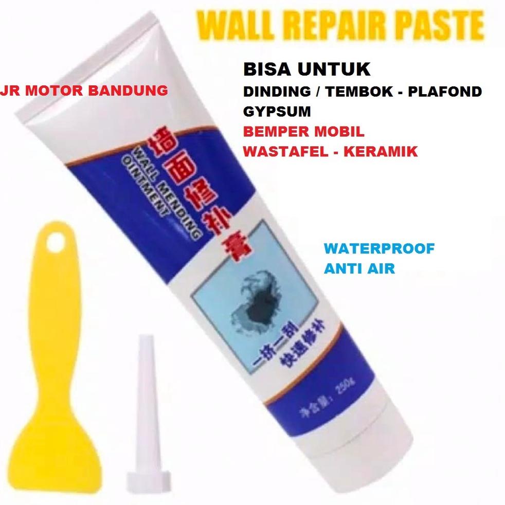 [Kode](W25S)☎ Dempul Semen Cair Tambal Dinding Gypsum Gipsum Tembok Plafond Bemper Retak Anti Air Wa