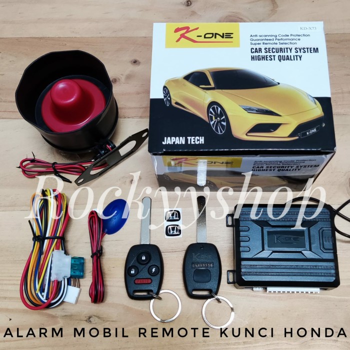Alarm Mobil Remote Model Kunci Honda