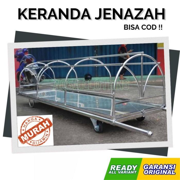 (Bisa Cod) Keranda Mayat/Keranda Jenazah Stainles Bisa Untuk Ambulance 92