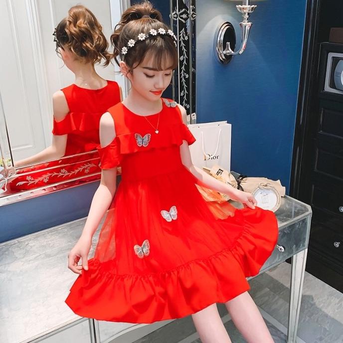 DRESS ANAK KUPU2 IMPORT TGT6464RF