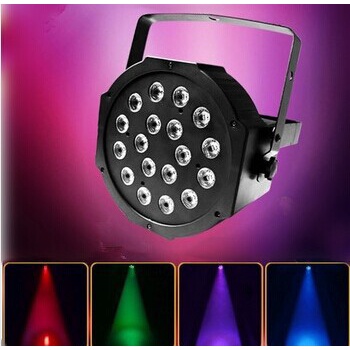 Lampu LED RGB Flash Proyektor Latar Belakang Flood Light DJ Panggung Pernikahan Profesional Port DMX Alien - 7CLL2MBK