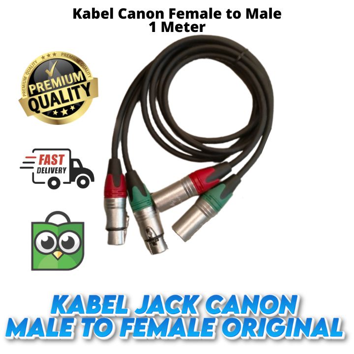 Kabel Audio XLR Male to XLR Female Xsys Kabel Canon