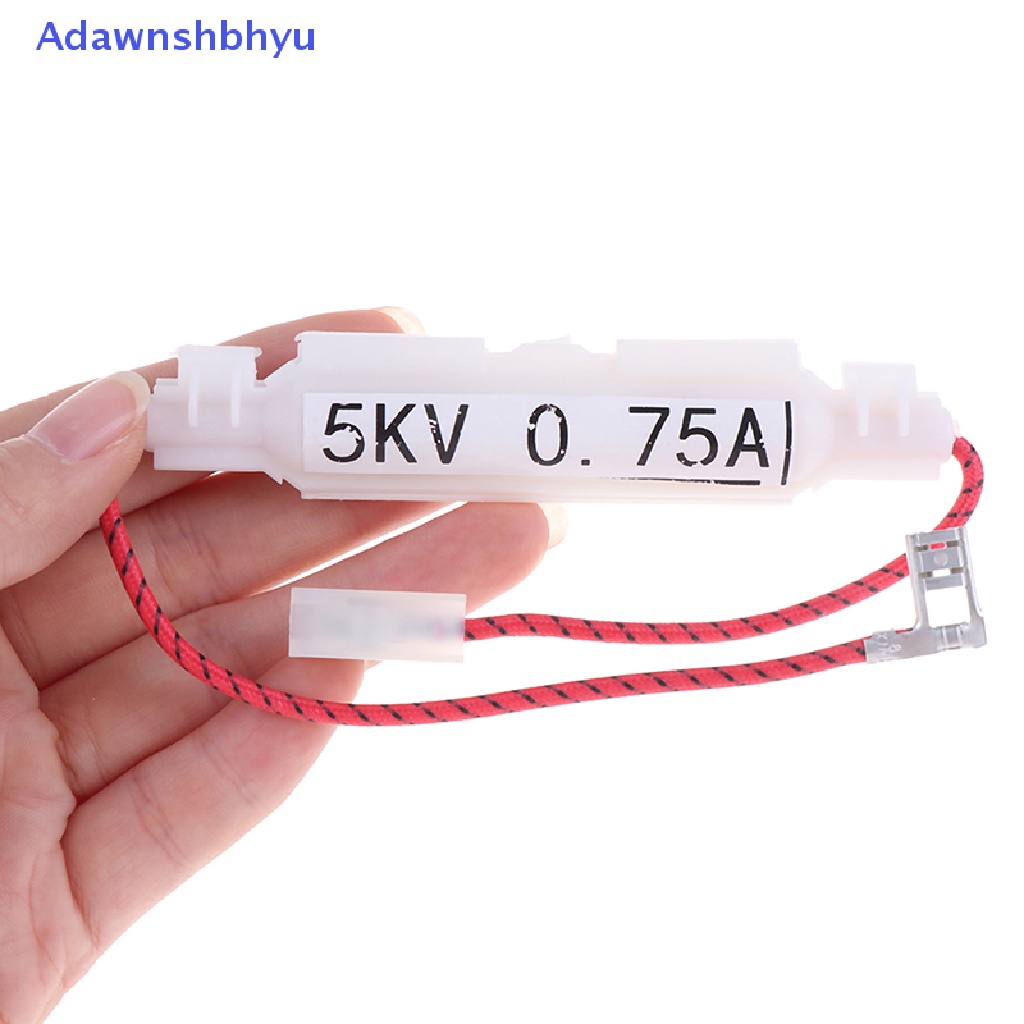 Adhyu 1pc 5KV 0.85A Sekring Tegangan Tinggi Untuk Holder Sekring Universal Oven Microwave Parts ID