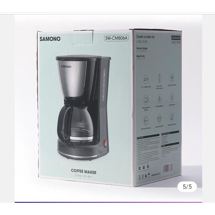 Coffee Maker Mesin Kopi Otomatis 750Ml