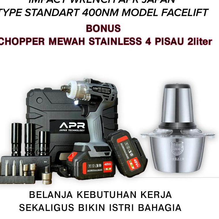 ➞ Mesin pembuka baut ban roda mobil hujia type pro 2221 88vf impact wrench cordless baterai tanpa ka