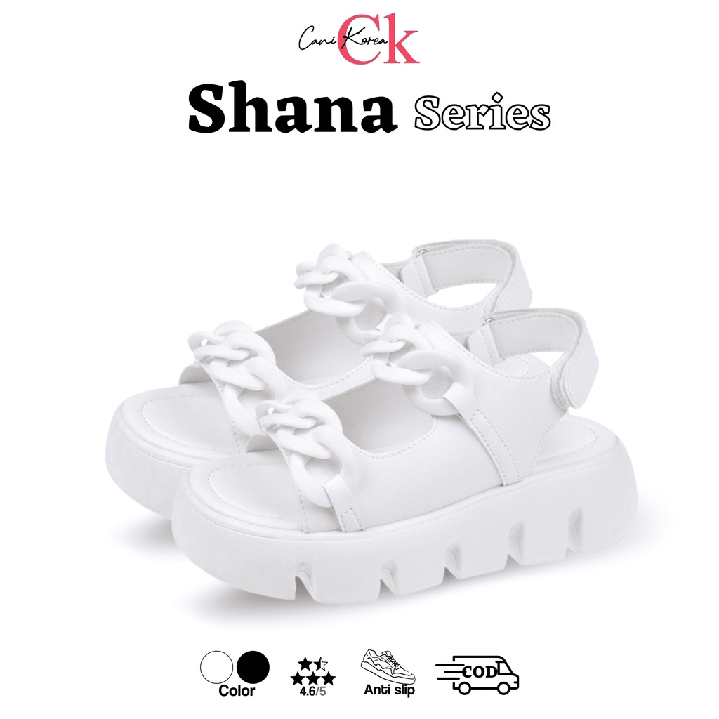 CaniKorea &quot;FREE BOX&quot; Sandal Gunung Wanita Velcro Anti Slip 9048
