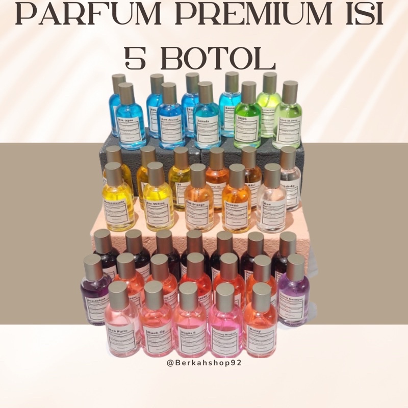 parfum premium 35ml (ISI 5 BOTOL)