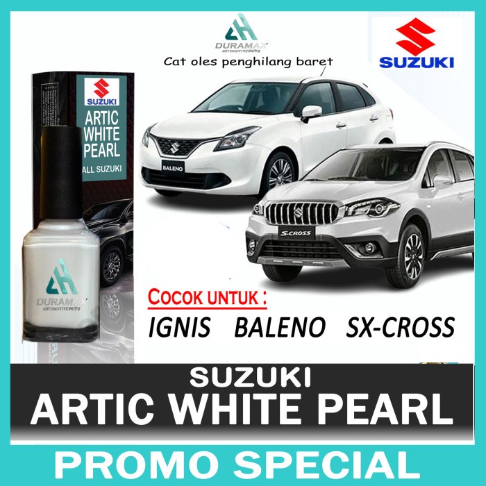 CAT OLES ARTIC WHITE PEARL ZHJ SUZUKI BALENO IGNIS SX-CROSS MUTIARA - IGNIS