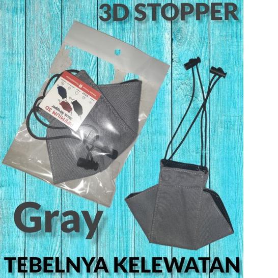 ㅫ PROMO.MASKER KAIN 3D STOPPER PREMIUM/MASKER KAIN 3 PLY KF94 HIJAB ろ