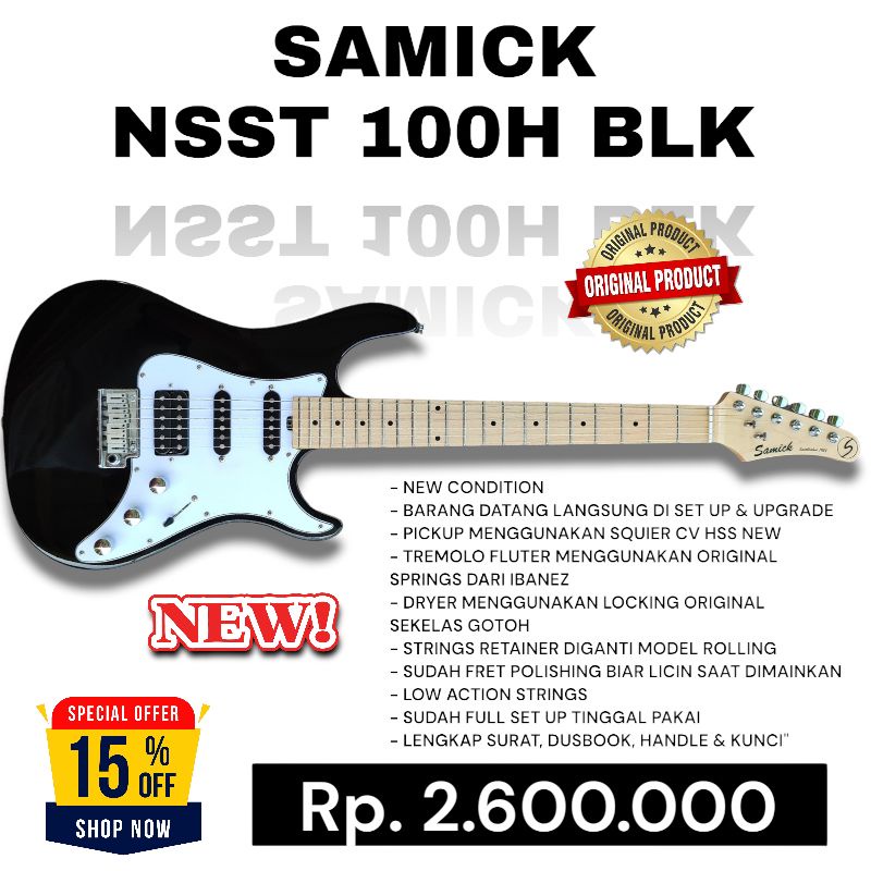 Jual SAMICK NSST 100H BLK | Shopee Indonesia