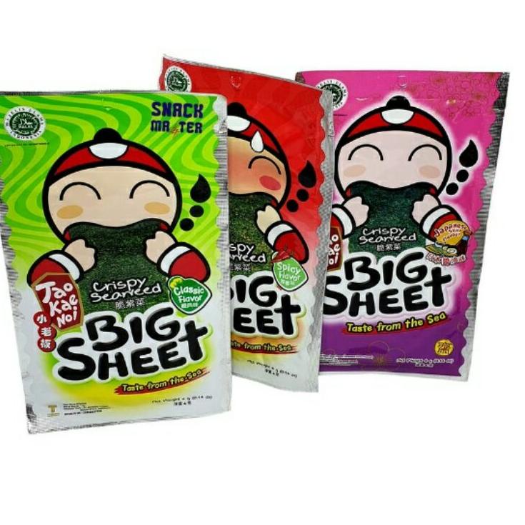 

FG5✽ tao kai noi big sheet isi 12 pcs x 4gr . Harga Terjangkau