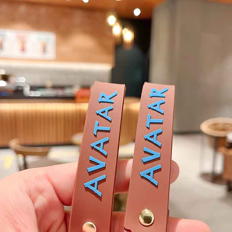 Avatar Gantungan Kunci Cosplay Jake Sully Neytiri Silikon Liontin Keyring Mobil Ransel Gantungan Kunci Aksesoris Perhiasan Hadiah