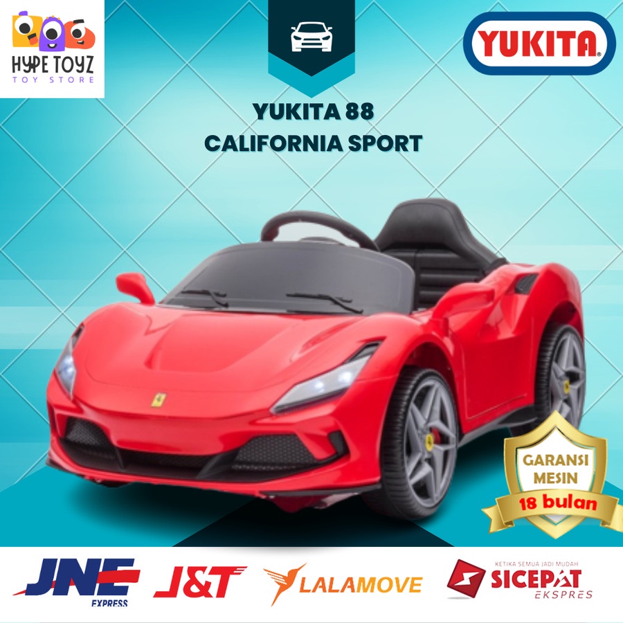 Mainan Anak Mobil Aki Sport - Yukita 88 Yukita 88