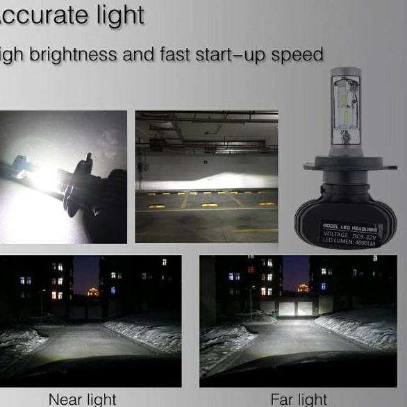 New Limited LAMPU LED H4 HEADLAMP MOBIL S1 CSP CHIP