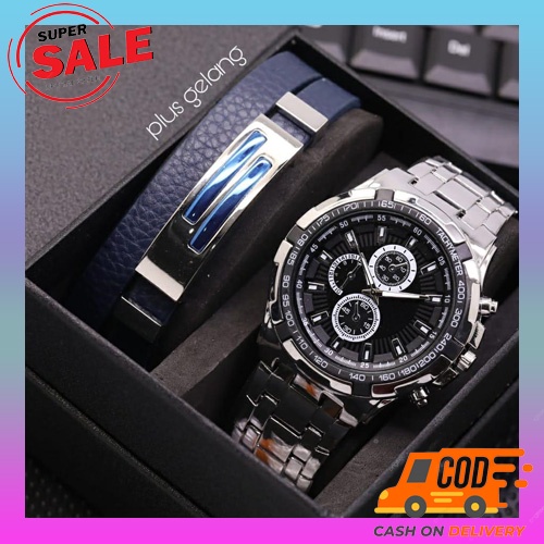 Jam Tangan Original Digital Krepyek Police Elegan Unik R8P0 Mewah Water Resist Branded Tipis Rantai 