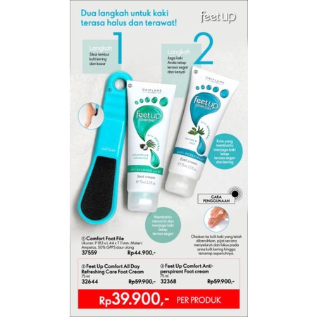 krim kaki FeetUp oriflame