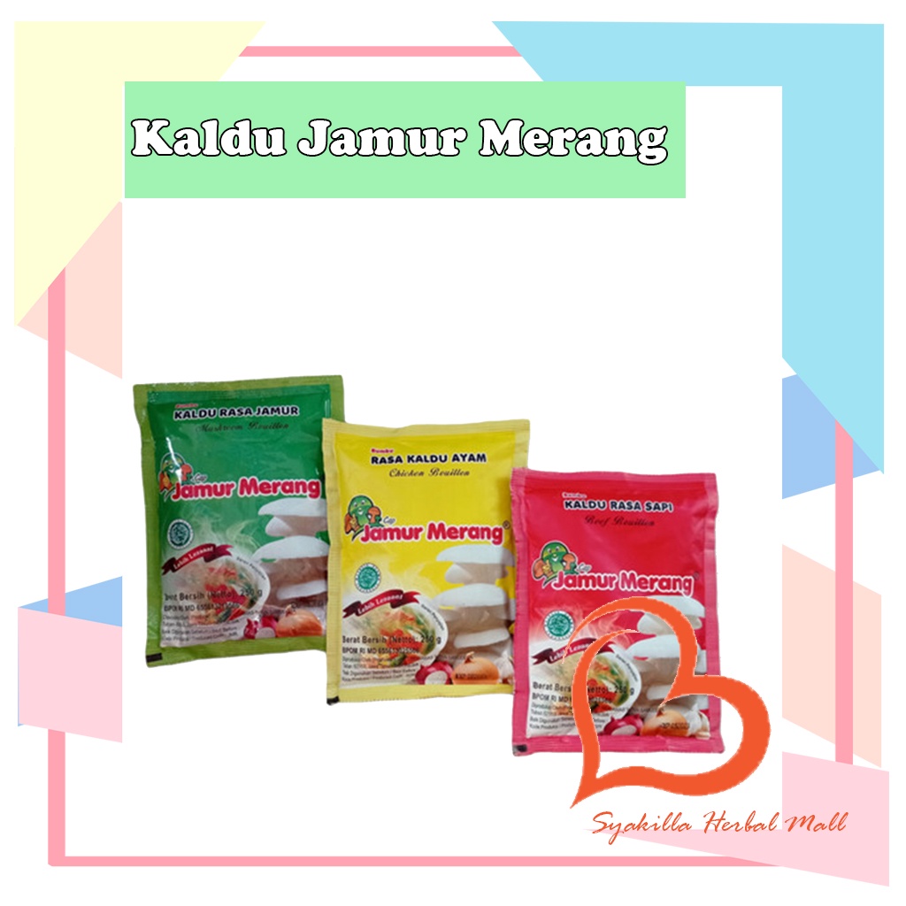 

Kaldu Alami Cap Jamur Merang BPOM - Bumbu Masak Cap Jamur Merang Halal MUI Isi 30 Sachet Asli | Original