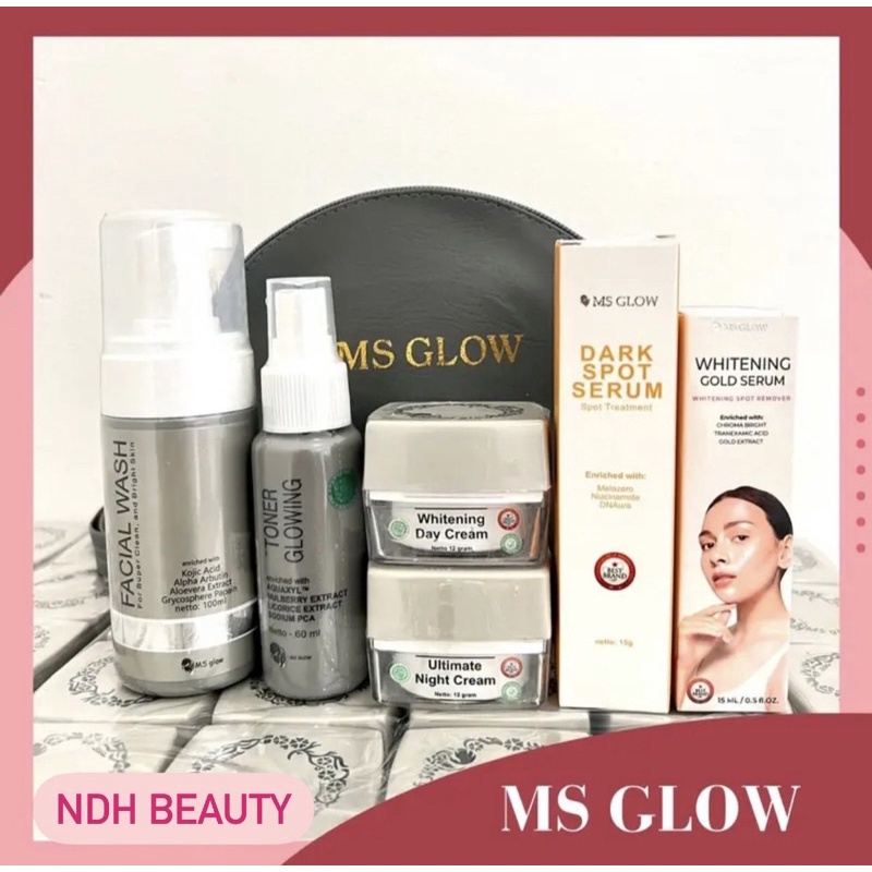 PAKET FLEK+SERUM GOLD+DARK SPOT MS GLOW