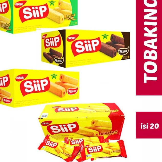 

Restock Nabati SIIP Box isi 20 Sip richesse richoco chicken corn