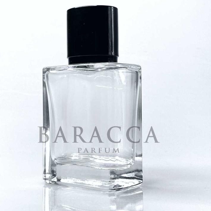 "Promo Hari Ini" Botol Parfum Hermes 30ML Semi Press Tutup Oval Hitam - Botol Parfum Kosong Hermes - Botol Hermes 30ML