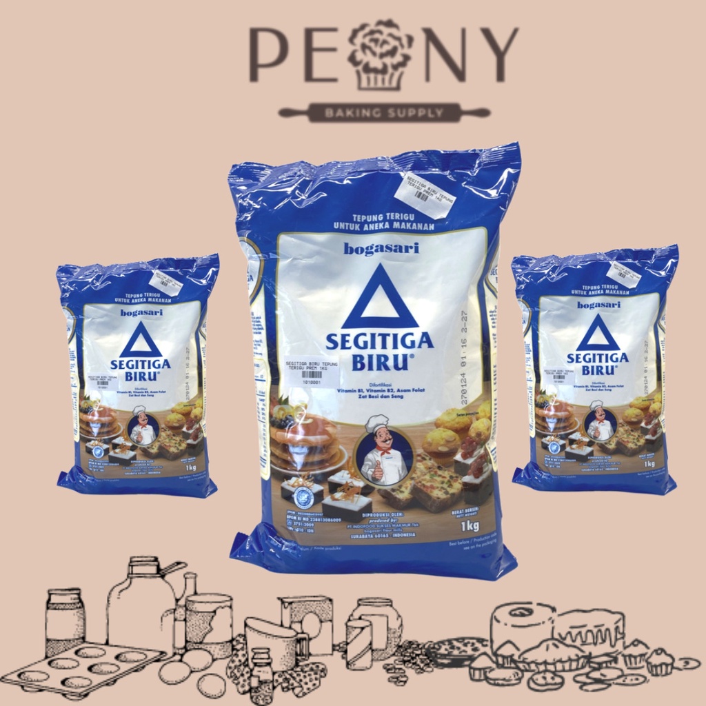 SEGITIGA BIRU TEPUNG TERIGU PREMIUM 1KG