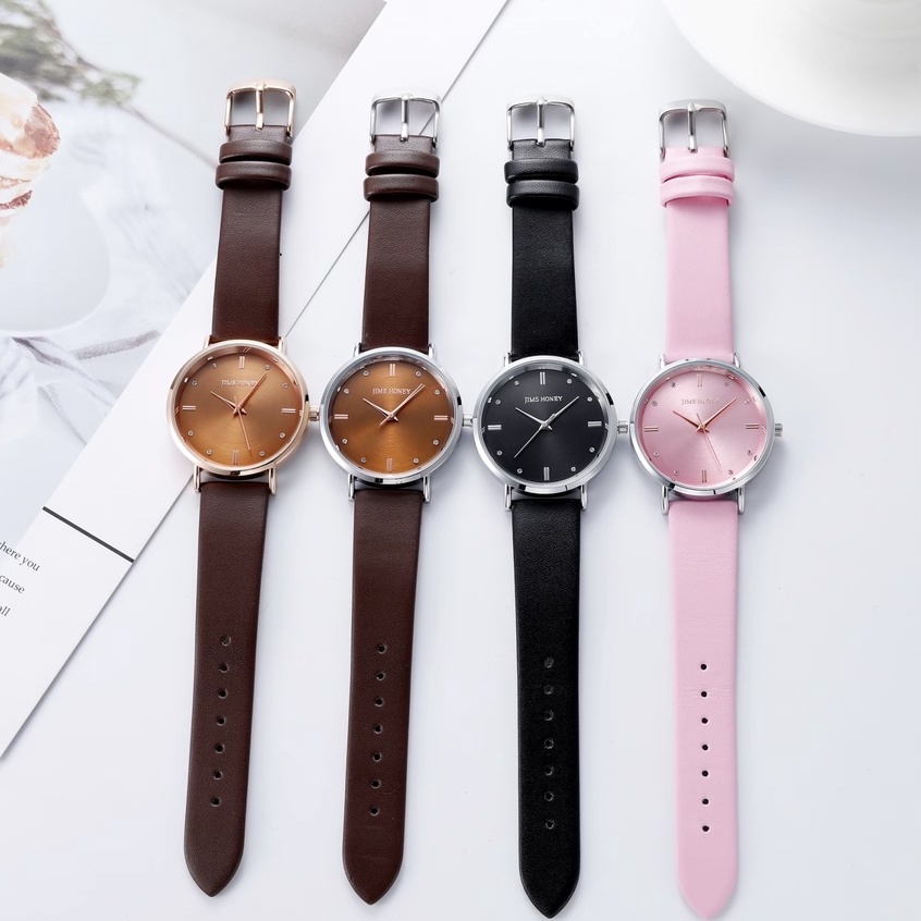 Jims Honey Jam Tangan 8123 Wanita Jimshoney Import Elegan Murah Ori Analog Quartz Fashion JH