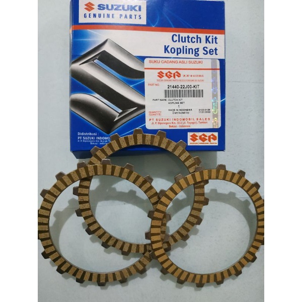 Kampas Kopling Set Suzuki Shooter ori SGP