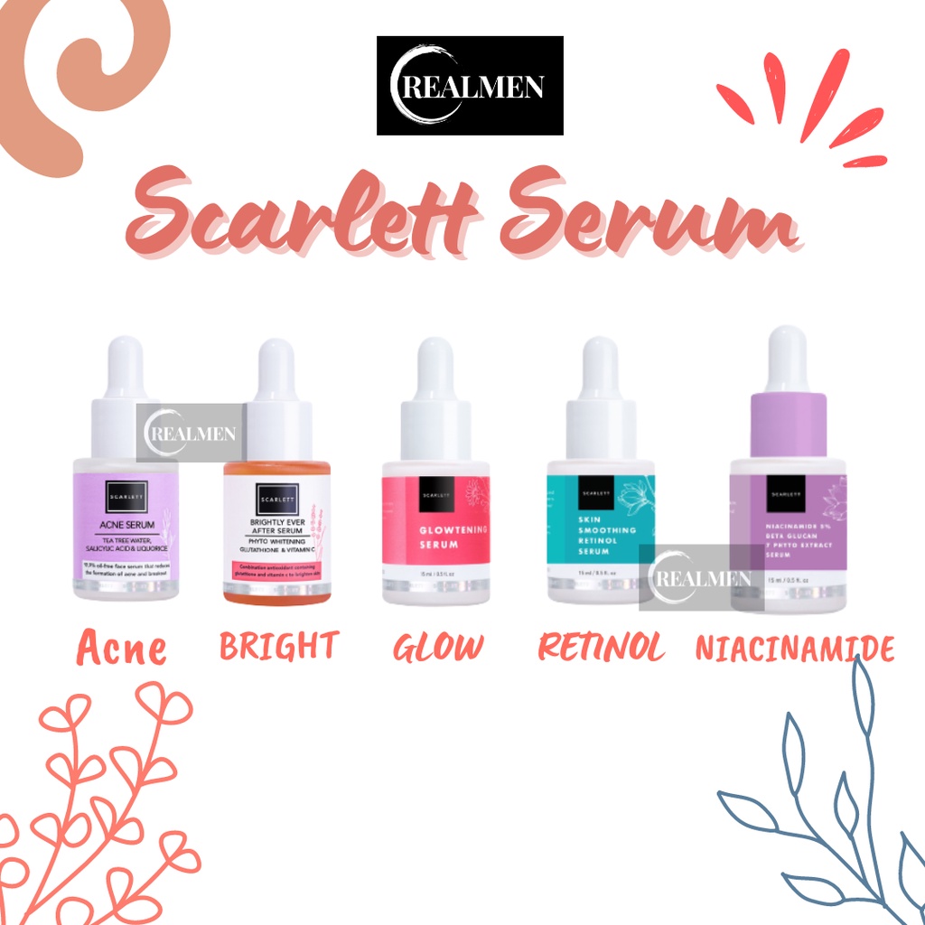 SCARLETT WHITENING SERUM BRIGHTLY EVER AFTER / SCARLET SERUM ACNE | SCARLETT ORIGINAL FELICYA BPOM