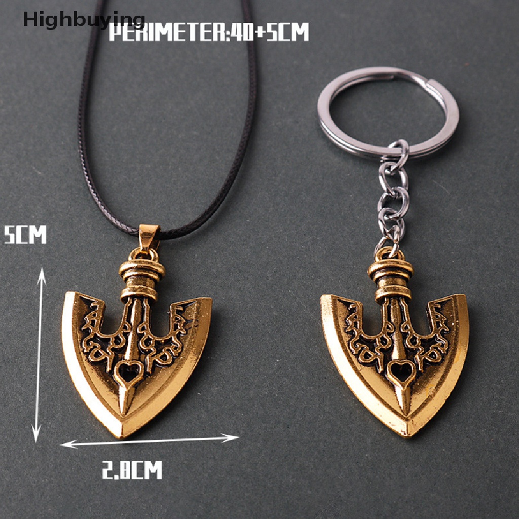 Hbid Jojos Jojos Bizarre Adventure Kalung Kujo Jotaro Arrow Metal Liontin Rantai Choker Kalung Charm Hadiah Perhiasan Glory