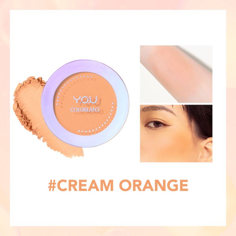 Blush On YOU Creame Orange Colorland Focus On Me