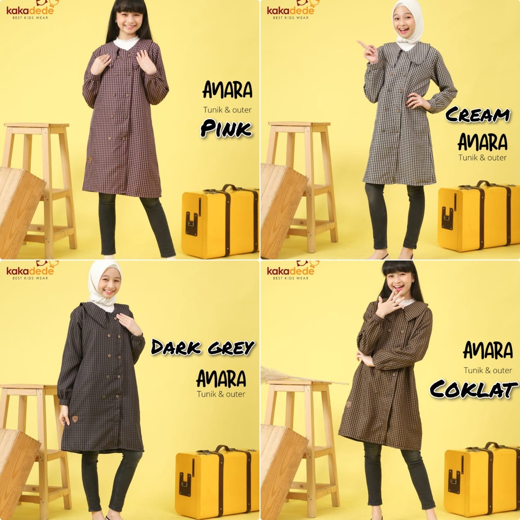 Tunik Outer Anak by Kakadede