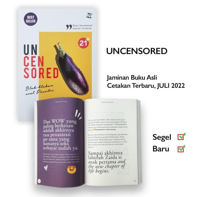 

Buku Uncensored 21+ Teronglyf Blak Blakan Suami Istri @Olevelove