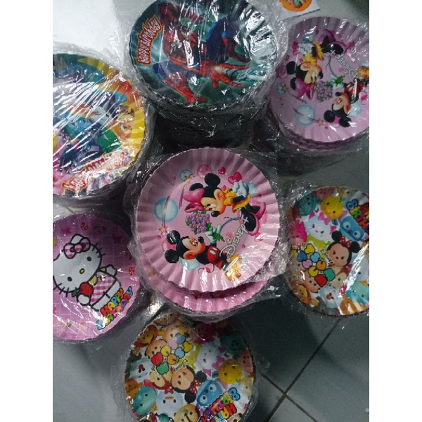 PIRING KUE KERTAS /PIRING KUE ULANG TAHUN