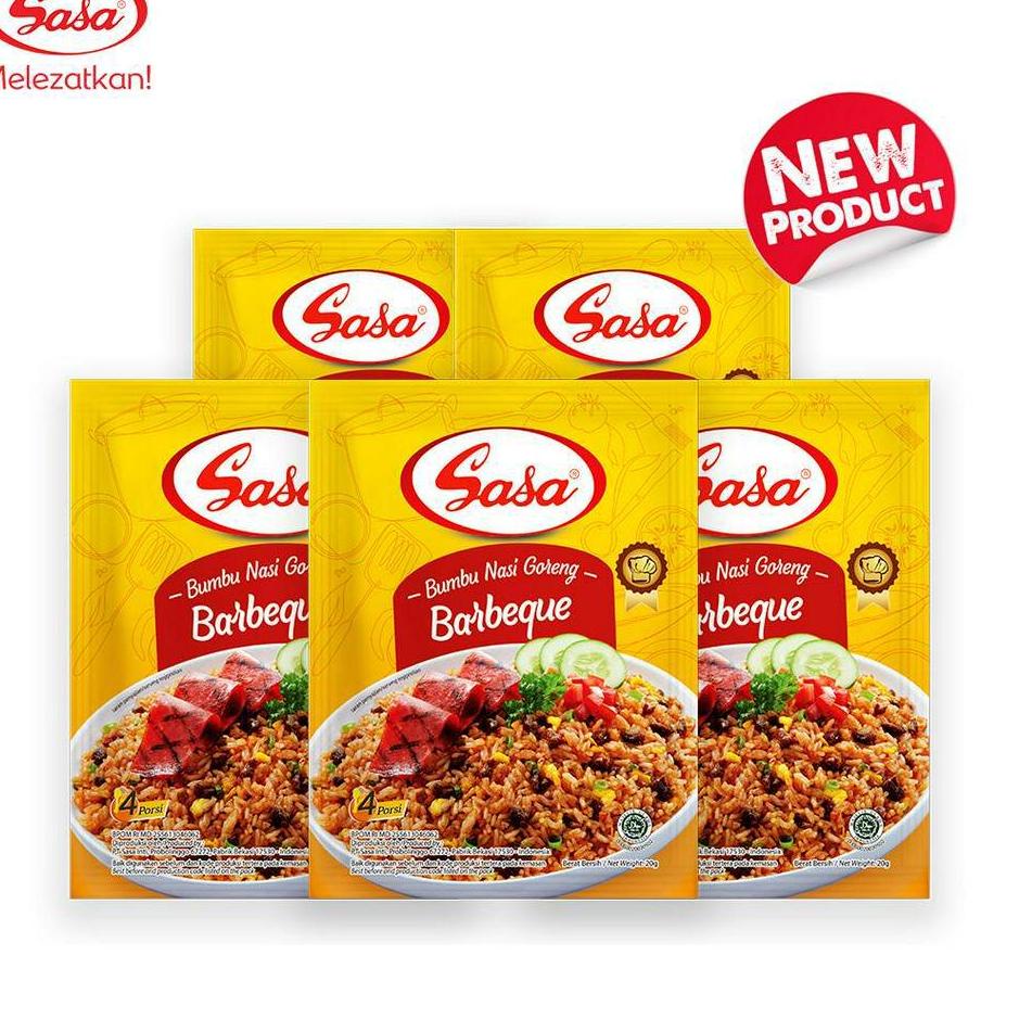 

ね Sasa Bumbu Nasi Goreng Barbeque 20gr x 5pcs ㅺ