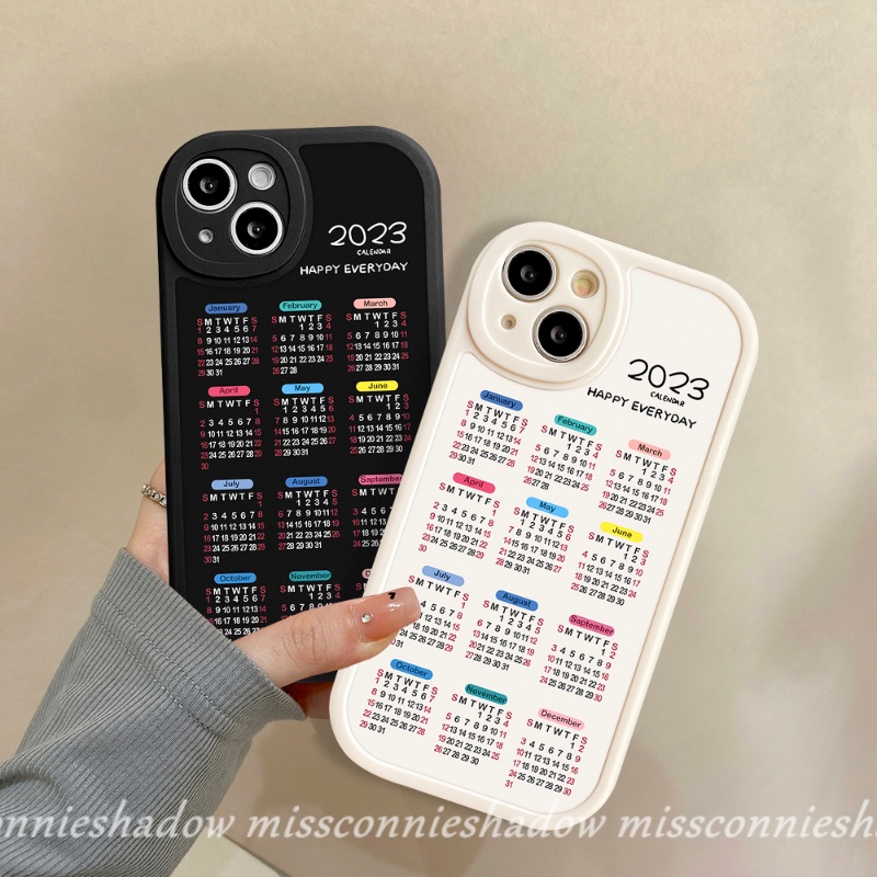 Case Kalender 2023 Realme C53 10 Pro Plus C55 C30 C12 C35 C31 C15 C21Y C25 C11 C30s C25Y C17 C25s GT C17 C3 8i 7i 9i 8 8Pro 6i 5i 5s 5 6s 6 C21 C20A C20 Soft  Sarung Couple TPU