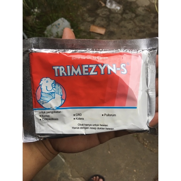 Trimezyn-s 100gr obat Crd kollera dll