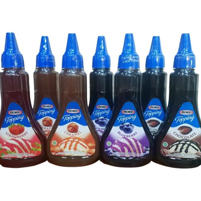 

MORIN Topping Caramel/Strawberry/Blueberry/Chocolate 310gr