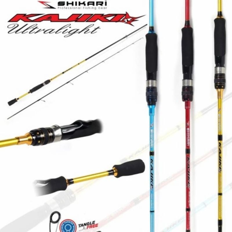 Joran UltraLight SHIKARI KAJIKI 662. Joran Spinning Carbon Solid
