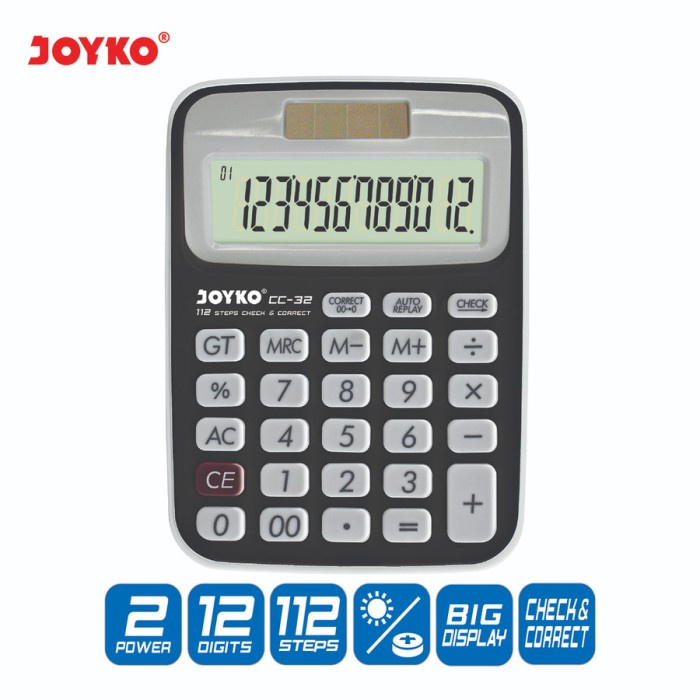 

SPECIAL Joyko Calculator / Kalkulator CC-32