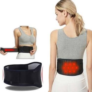 Sabuk Pinggang Alat Terapi Kesehatan Pinggang Korset Tourmaline Magnet