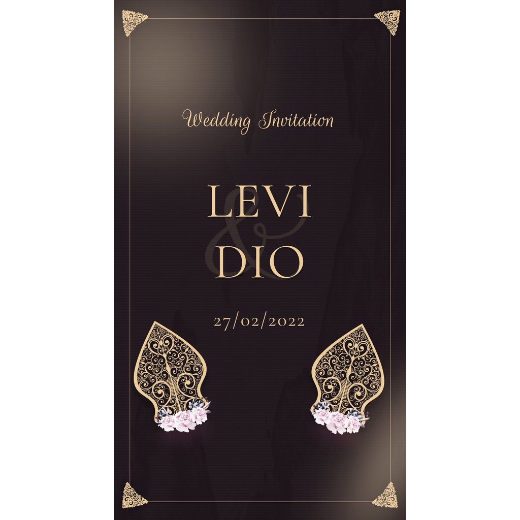 PREMIUM DESIGN Video Undangan Nikah - Undangan Nikah Digital - Jawa #1