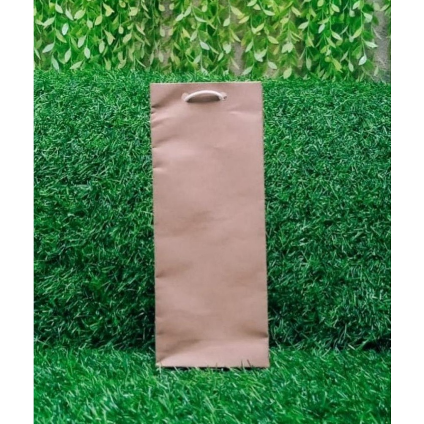 

[GROSIR] PAPER BAG SOUVENIR COKLAT POLOS - PAPERBAG SOUVENIR BOTOL - TAS KERTAS SOUVENIR BOTOL
