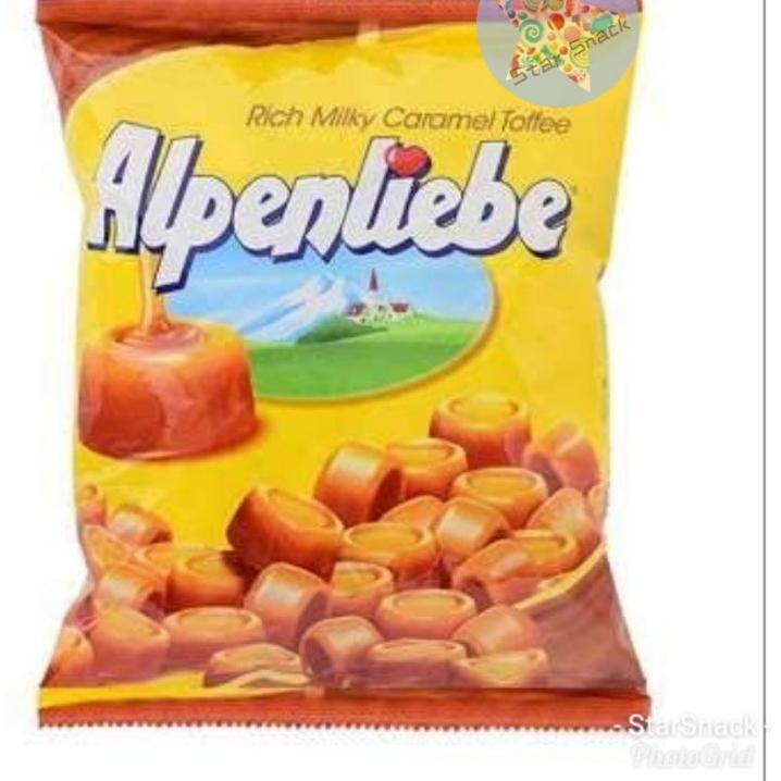 

に Alpenliebe Karamel /Strawberry isi 50butir/sak ☚
