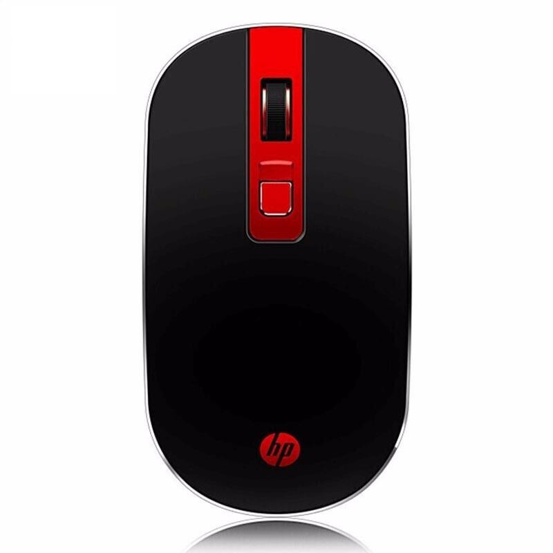 HP S4000 mouse wireless gaming silent click laptop pc macro original 2.4G 1600DPI dengan receiver-Usb /MOUSE HP WIRELESS free baterai