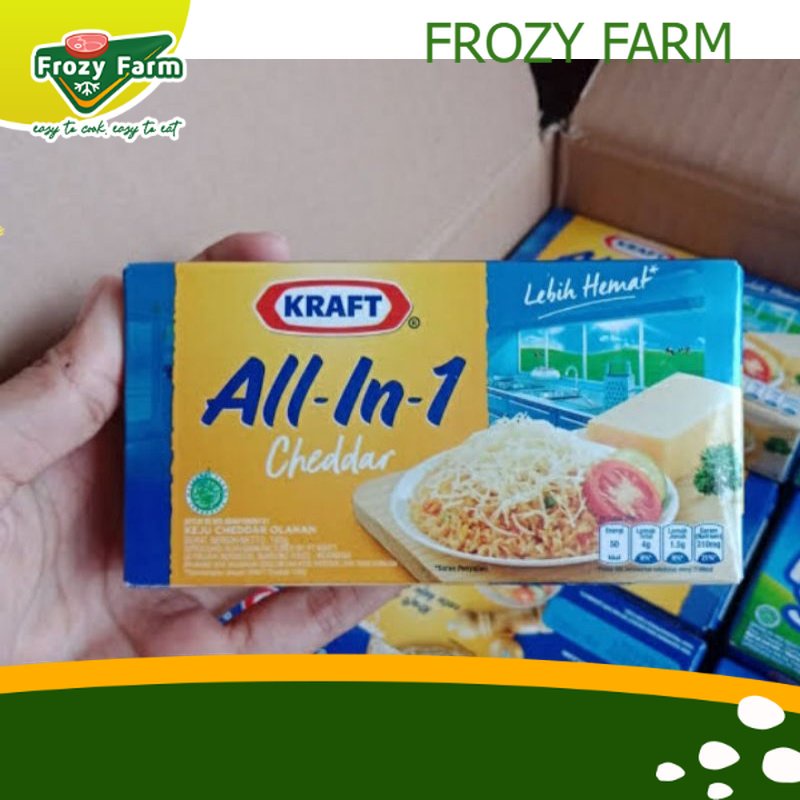 

Kraft All in 1 Cheddar 160 gram