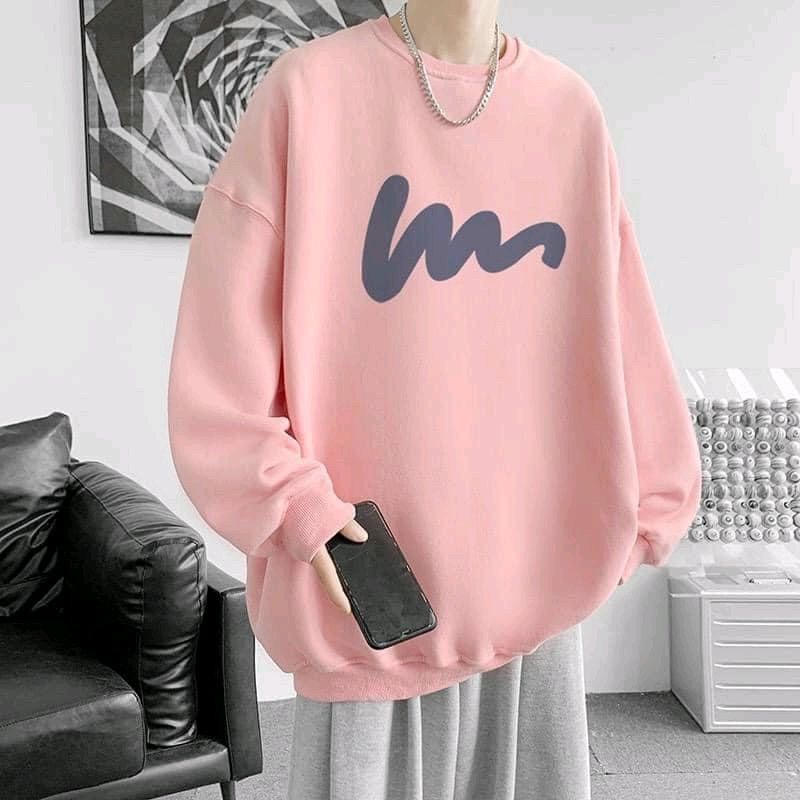 S - XXXXXL(6XL) Sweater BIG SIZE NY Crewneck SIMPEL LOGO Oversized Unisex Jumbo Sweatshirt USA 5XL 4XL XXXL XXXXL XXL M L XL Dusty pink Mint Matcha Cream